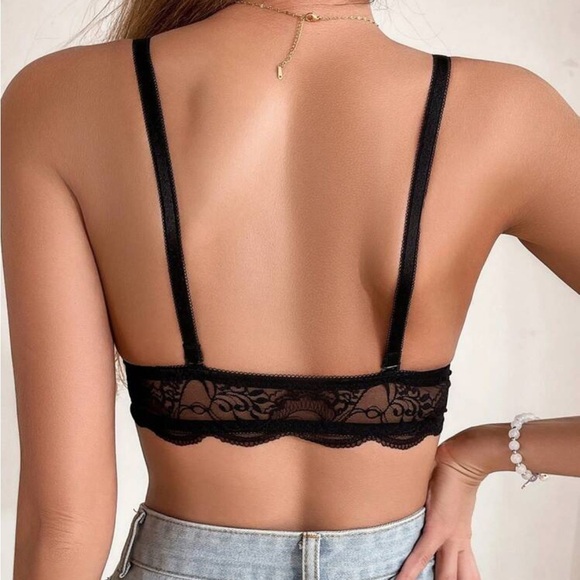 Lace Push-up Bra With Steel Underwire - Picture 2 of 6